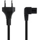 Cable de Alimentación Tipo Philips Nanocable 1.8m Negro