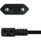 Cable de Alimentación Tipo Philips Nanocable 1.8m Negro