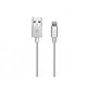 Cable de Datos y de Carga Apple Lightning - Gold Collection SBS Plata