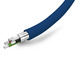 Cable de datos y de Carga Lightning Colección Polo SBS Azul
