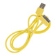 Cable de recarga iPhone 4/4S Amarillo