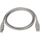 Cable Impresora USB(A)M 2.0 a USB(B)M Aisens 1M Gris