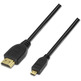 Cable Micro HDMI(D)M a HDMI(A)M Aisens 1.8M Negro