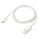 Cable USB Tipo C (1m) Blanco