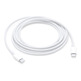 Cable USB Tipo C a USB Tipo C (2m) - Blanco