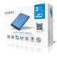 Caja Externa 2.5'' USB 3.1 SATA Aisens Aluminio Azul ASE-2525BLU