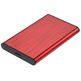 Caja Externa 2.5'' USB 3.1 SATA Aisens Aluminio Negro ASE-2525RED