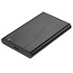 Caja Externa 2.5'' USB 3.1 SATA Aisens Aluminio Negro ASE-2525B