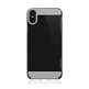 Carcasa Air Case Transparente para Apple iPhone X Black Rock