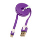 Cable de transferencia/recarga iPhone 5 Violeta