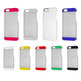 Carcasa Transparente Plastic Case para iPhone 5/5S Amarillo