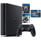 Consola Playstation 4 Slim (500GB) Negro + Destiny 2 + Space Hulk + Starlink