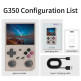 Consola Portátil Retro Anbernic G350 1GB/64GB Gris