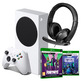Consola Xbox Series S + Fortnite La Última Risa + Leyendas de Menta + Auriculares