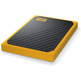 Disco duro Externo SSD Western Digital My Passport Go 500 GB Yellow