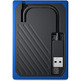 Disco duro Externo SSD Western Digital My Passport Go 500 GB Blue