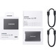 Disco Externo SSD Samsung Portable T7 1TB USB 3.2 Gris