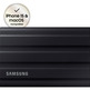 Disco Externo SSD Samsung Portable T7 Shield 4TB/ USB 3.2/ Negro