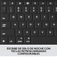 Funda con Teclado Logitech Combo Touch iPad (7ª y 8ª Gen) 10.2" Gris