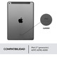 Funda con Teclado Logitech Combo Touch iPad (7ª y 8ª Gen) 10.2" Gris