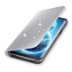 Funda Espejo Tipo Libro - Samsung Galaxy S9 Plus Plata