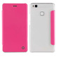 Funda Folio Rosa parte Trasera Transparente Huawei P9 Lite Muvit
