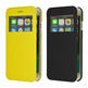 Funda para iPhone 6 con tapa y ventana 4,7" Amarillo