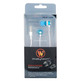 Auriculares Metálicos In-ear con micrófono (Azul) - iPhone 3G/3G