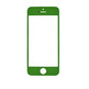 Cristal frontal iPhone 5/5S/5C/SE Verde