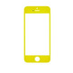 Cristal frontal iPhone 5/5S/5C/SE Amarillo