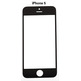 Cristal delantero iPhone 5/5S/5C/SE Negro