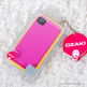 Funda Ozaki iCoat Amarilla/Rosa iPhone 4/4S