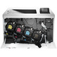 Impresora Láser Color HP LaserJet Enterprise M554DN Dúplex Blanca