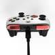 Mando PDP Rematch Wired Controller Radial White + Game Pass 1 Mes