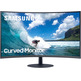 Monitor Profesional Curvo Samsung C27T550FDR 27" Full HD Multimedia Azul Gris Oscuro