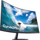 Monitor Profesional Curvo Samsung C27T550FDR 27" Full HD Multimedia Azul Gris Oscuro