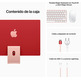 Ordenador Apple iMac 24'' Retina M1/8GB/256GB SSD Pink 2021 MGPM3Y/A