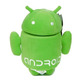 Peluche Android verde 25 cm