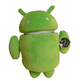 Peluche Android verde 25 cm