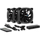 Pack 3 Ventiladores Aerocool Astro Pro 12 cm + H66F HUB + Mando a Distancia