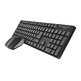 Pack 4 en 1 Trust QOBY Home Office Set (Webcam+Teclado+Ratón+Auriculares)