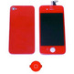 Carcasa Completa iPhone 4 Rojo