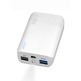 Powerbank Compact 7800 mAh Blanco Tablet/Smartphone SBS