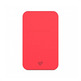 Powerbank Energy System 5000 mAh con cable integrado Rojo