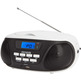 Radio CD Aiwa Boombox BBTU-300BW Negro