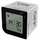 Reloj Despertador Bresser Flipme RCC Alarm Clock Silver