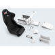 RSeat RS1 Negro/Blanco