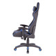 Silla 1337 Industries GC790/BL Negra/Azul