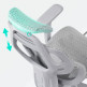 Silla de Oficina Ergonómica Powerbasic Pinhel Gris