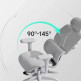 Silla de Oficina Ergonómica Powerbasic Pinhel Gris